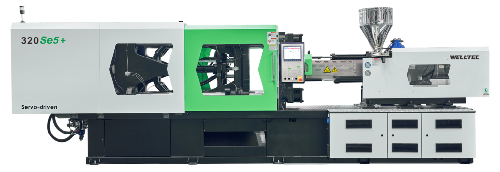 Welltec Se5+ serisi servo enerji tasarruflu plastik enjeksiyon makinesi – yüksek plastikleme kapasitesi, hızlı çevrim süresi ve düşük enerji tüketimi